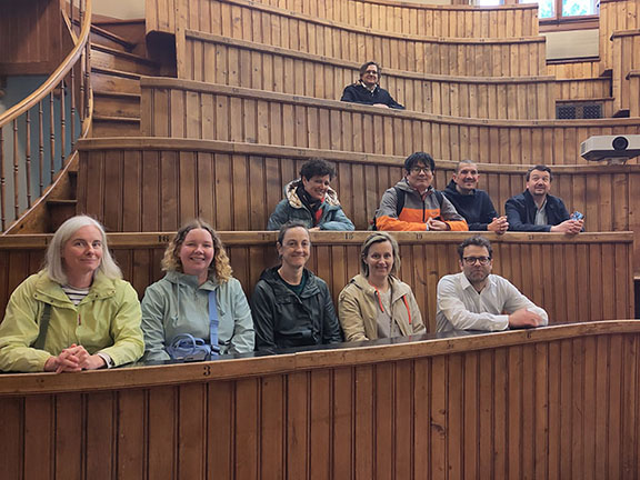 Participants of the meeting in the historic "Ewald-Weibel-Auditorium"